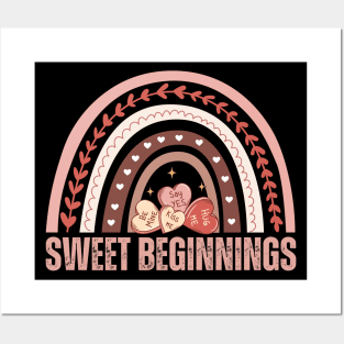 Sweet Beginnings Rainbow Posters and Art